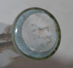DAUM # Nancy
Vase miniature en verre à décor émaillé d'un...