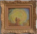 Maurice CHABAS (1862-1947)
Apparition
Huile sur toile signée en bas à gauche
22...