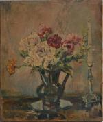 Suzanne MINIER (1884-?)
Nature morte au bouquet de fleurs
Huile sur toile...