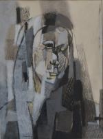 Jean CHEVOLLEAU (1924-1996)
Portrait
Gouache signée en bas à gauche
62 x 46...