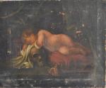 ECOLE du XVIIIème
Vanité
Huile sur toile
46.5 x 57 cm (nombreux accidents,...