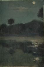 attribué à Lucien LOPEZ SILVA (1862-?)
Marine au clair de lune
Huile...