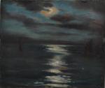 Lucien LOPEZ SILVA (1862-?)
Voiliers au clair de lune
Huile sur carton...