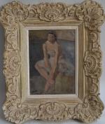 Lazare VOLOVICK [ukrainien] (1902-1977)
Ballerine
Huile sur toile signée en bas à...
