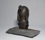 Maurice FRECOURT (1890-1961)
Egpytienne
Mascotte en bronze, signée, présentée sur un socle...