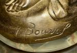 Maurice BOUVAL (1863-1916)
Le Secret
Bronze à patine mordorée, signé, présenté sur...