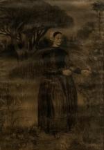 Charles MILCENDEAU (1872-1919)
Portrait de maraichine dans un paysage arboré, 1896-98....