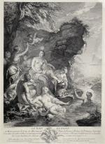 d'après Noël Nicolas COYPEL (1690-1734), 
gravé par Jacques Philippe LEBAS...