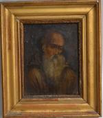 ECOLE du XVIIIème
Portrait d'homme
Huile sur cuivre
18 x 13.8 cm à...
