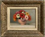 Charles Clément PERRON (1893-1958)
Bouquet de fleurs dans un bol rose
Huile...