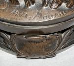 Mathurin MOREAU (1822-1912)
Ondine
Bronze patiné, signé, présenté sur un socle tournant
H....