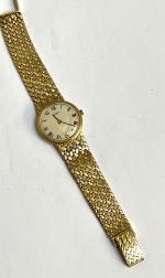 UNIVERSAL Geneve
MONTRE bracelet de dame en or jaune poids 36.3...