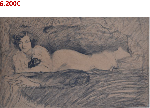 Charles MILCENDEAU<br />
(1872-1919)<br />
Portrait de l'actrice Polaire, 1907. <br />
Dessin signé et daté en haut à droite 28.5 x 46.5 cm<br />
Bibliographie:<br />
- Christophe Vital, Charles Milcendeau, reproduit p. 175<br />
- Alain Jammes d'Ayzac, Charles Milcendeau le maraichin