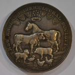 WHKEY Médaille ronde en argent, New england agricultural society 1874
D.:...