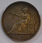 BRENET Médaille ronde en argent, Caisse des écoles du XIIe...