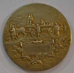 Henri DUBOIS 1890 Médaille ronde en argent, Union des femmes...