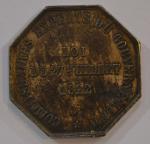 DOMARD Jeton de présence octogonal en argent, 1831 - Commissaires...