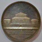 GAYRARD Médaille ronde en argent, Louis XVIII roi de France...