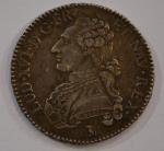 DUVIV. Médaille ronde en argent, représentant Louis XVI - 1791
D.:...