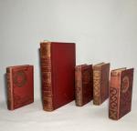 Jules VERNE, quatre volumes:
- L'île mystérieuse
- La Maison à vapeur
-...