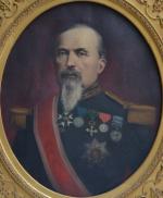 Charles Zacharie LANDELLE (1821-1908)
Portrait de Paul Pisani
Huile sur toile signée...