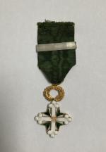 Italie Ordre de Saint Maurice et Lazare. Croix de Chevalier....