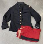 Lot de Général de Brigade : veste courte, en drap...