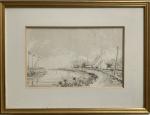 Théophile Alexandre STEINLEN (1859-1923)
Bord de rivière
Estampe signée en bas à...