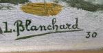L. BLANCHARD (XXème)
L'étang, 1930. 
Huile sur toile signée et datée...