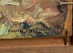 Louis PASTOUR (1876-1948)
Marine
Huile sur panneau, au dos un paysage signé...