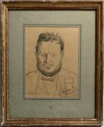 Charles MILCENDEAU (1872-1919)
Le buveur
Dessin signé en bas à gauche
16 x...
