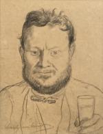 Charles MILCENDEAU (1872-1919)
Le buveur
Dessin signé en bas à gauche
16 x...