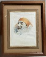 Armand HENRION (1875-1958)
Le clown
Lithographie signée en bas à droite
28.5 x...