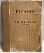 d'après Pablo PICASSO (1881-1973)
Papiers collés 1910-1914
Grand album, éditions Au Pont...