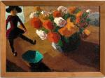 Raoul LEBEL [roumain] (1907-2006)
Bouquet de fleurs
Huile sur panneau signée en...