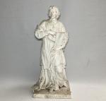 Félix LECOMTE (1737-1817) d'après et SEVRES
Fénelon, 1783. 
Sculpture en biscuit,...