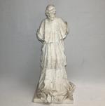Félix LECOMTE (1737-1817) d'après et SEVRES
Fénelon, 1783. 
Sculpture en biscuit,...