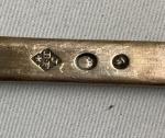 LOUCHE en argent, modèle uniplat
Paris, 1798-1819
Orfèvre: JBF
L.: 33.5 cm Poids:...