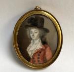 ECOLE FRANCAISE du XIXème
Portrait d'Elisabeth duchesse de Castries, épouse de...