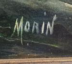 MORIN (XIX-XXème)
Voilier en mer
Huile sur toile signée en bas à...