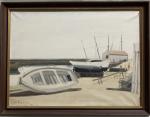 Paul NASSIVET (1904-1977)
Ile d'Yeu, barques à Port Joinville
Huile sur toile...