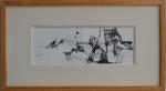 Joël DABIN (1933-2003)
Paysage maritime
Lithographie signée et justifiée 3/200 en bas...