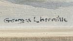 Georges LHERMITTE (1882-1967)
Brume à Etel
Huile sur panneau signée en bas...