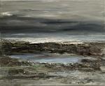 Georges LAPORTE (1926-2000)
Quiberon, marée basse, circa 1980. 
Huile sur toile...
