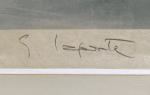 Georges LAPORTE (1926-2000)
Paysage côtier
Lithographie signée en bas à droite, justifiée...