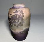 GALLE
Ombellifères
Vase en verre multicouche à décor dégagé à l'acide, signé...