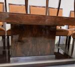 SALLE A MANGER comprenant une table rectangulaire en bois de...