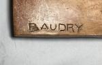 Léon-George BAUDRY (1898-1978)
Deux femmes au lévrier
Terre cuite signée
H.: 63 cm...
