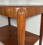 ANNEES 1940-50
Table de salon en bois naturel et bois de...