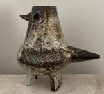 Jacques POUCHAIN (1925-2015) L'Atelier Dieulefit
« Oiseau »
Vase zoomorphe en terre...